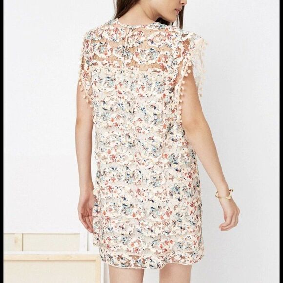 Tularosa Elba Dress L Womens $178 Rainbow Mini Cocktail Sleeveless Polyester - Picture 3 of 11